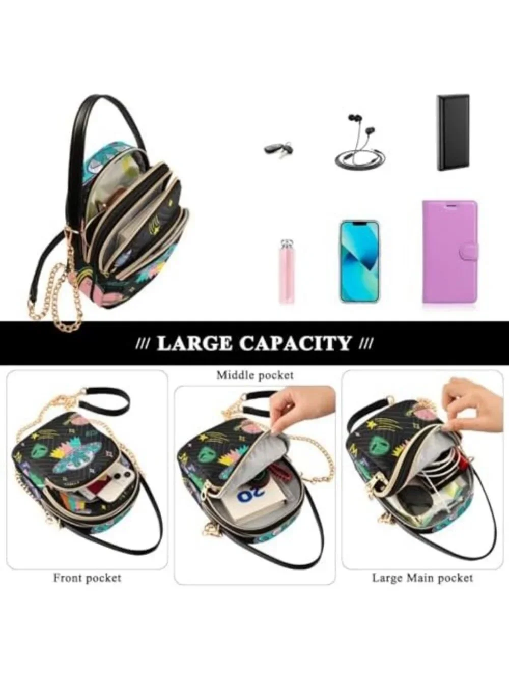 Durable Crossbody Cell Phone Purse | Stylish Shoulder Bag & Travel Pouch